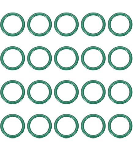 緑色ゴムリング Amazon | uxcell フッ素ゴムOリング FKMシールガスケット 機械配管用